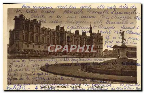 Cartes postales St Germain en Laye Le Chateau