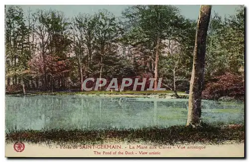 Cartes postales St Germain en Laye Foret La Mare aux Canes