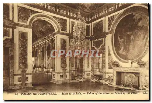 Cartes postales Versailles Palais De Salon de la Paix