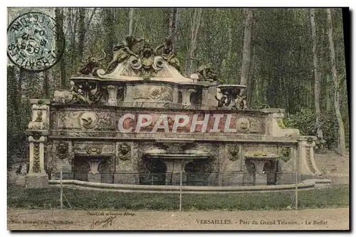 Cartes postales Versailles Parc du Grand Trianon Le buffet