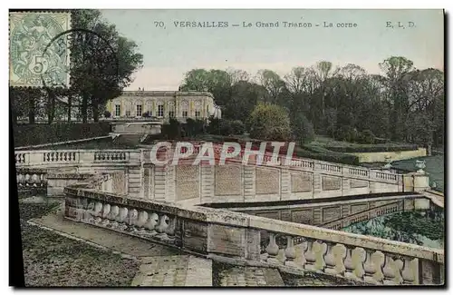 Cartes postales Versailles Le Grand Trianon La Corne