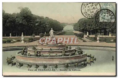 Cartes postales Versailles Bassin de Latone