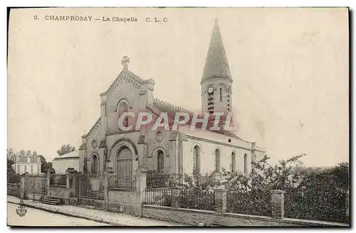 Cartes postales Champrosay Le Chapelle