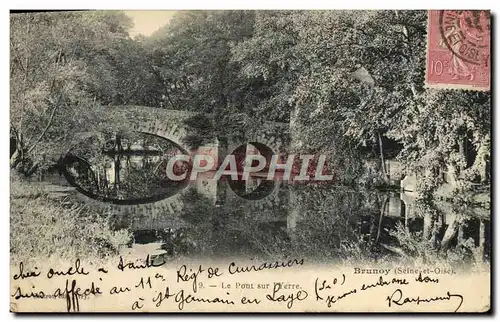 Cartes postales Brunoy Le Pont sur Werre