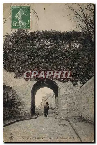 Cartes postales Montlhery Porte de Linas