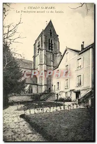 Cartes postales Chalo St Mars Le Presbytere Actuel vu du Jardin