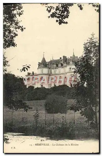 Cartes postales Mereville Le Chateau de la Riviere