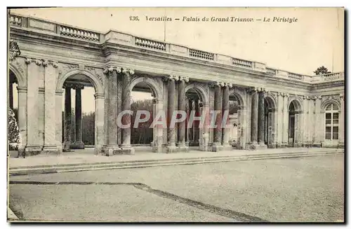 Ansichtskarte AK Versailles Palais du Grand Trianon Le Peristyle