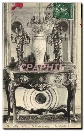 Cartes postales Versailles Le Grand Trianon La chambre a coucher de la reine d&#39Angleterre