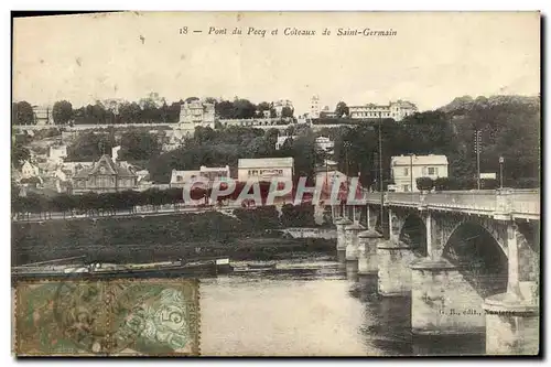 Cartes postales Pont du Pecq et Coteaux de Saint Germain