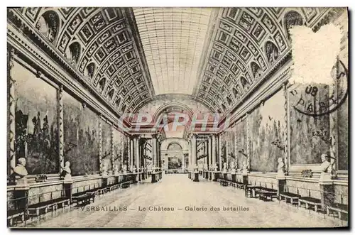 Cartes postales Versailles Le Chateau Galerie des Batailles