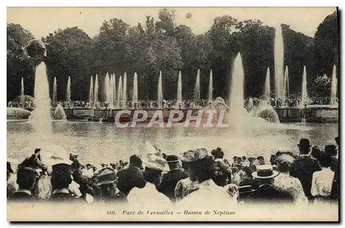 Ansichtskarte AK Parc de Versailles Bassin de Neptune