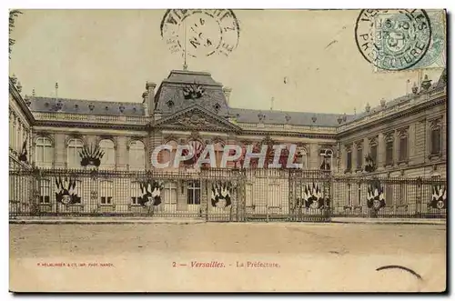 Cartes postales Versailles Le Prefecture