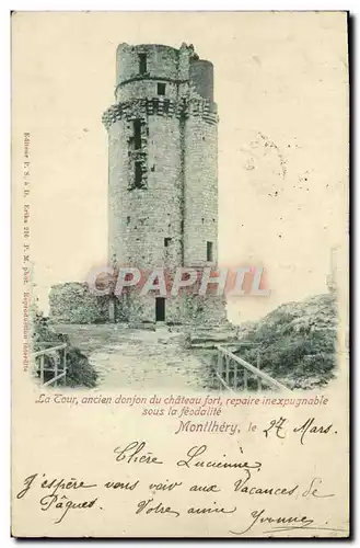 Cartes postales Montlhery La tour