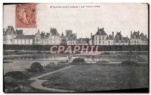 Cartes postales Fontainebleau Le Parterre