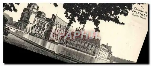 Cartes postales Chateau de Chantilly