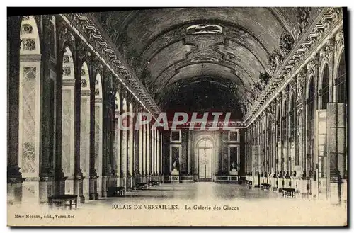 Ansichtskarte AK Palais de Versailles La Galerie des Glaces