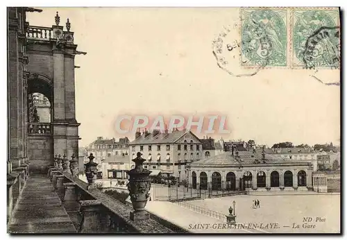 Cartes postales Saint Germain en Laye La Gare