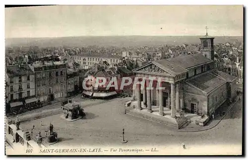 Cartes postales Saint Germain en Laye Vue Panoramique