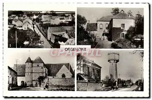 Cartes postales moderne Orgemont Panorama La roseraie L'eglise Mairie Ecole