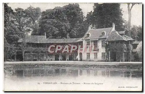 Ansichtskarte AK Versailles Hameau de Trianon Maison du seigneur