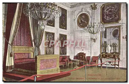 Ansichtskarte AK Versailles Grand Trianon Chambre de la reine Victoria