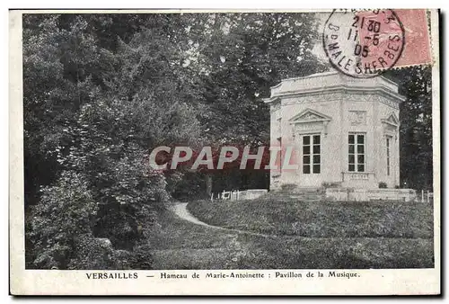 Cartes postales Versailles Hameau de Maire Antoinette Pavillon de la Musique