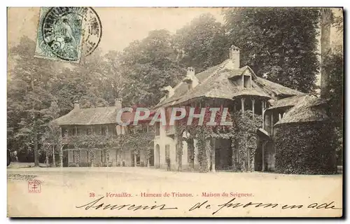 Ansichtskarte AK Versailles Hameau de Trianon Maison du Seigneur