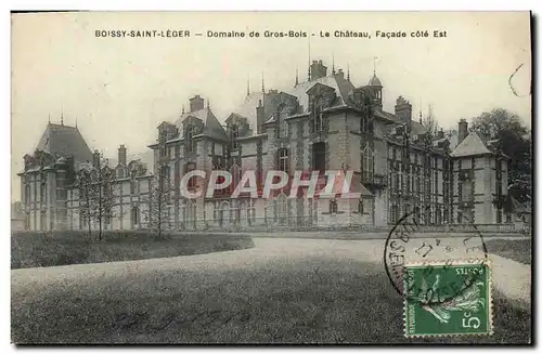 Cartes postales Boissy Saint Leger Domaine de Gros Bois Le Chateau Facade cote Est
