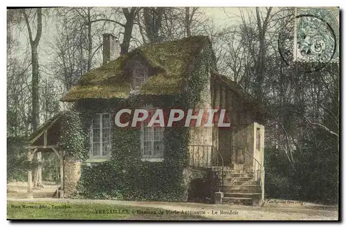 Ansichtskarte AK Versailles Hameau de Marie Antoinette Le boudoir