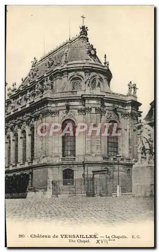 Ansichtskarte AK Chateau de Versailles La Chapelle