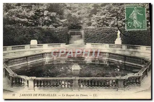 Ansichtskarte AK Jardins de Versailles La Bosquet des Domes