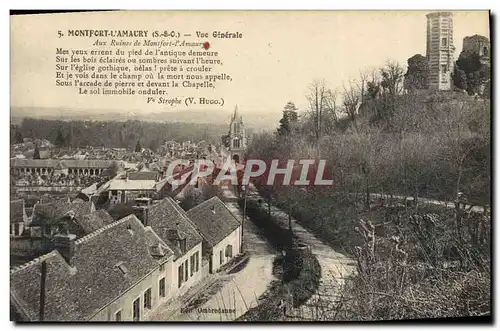 Cartes postales Montfort L&#39Amaury Vue generale