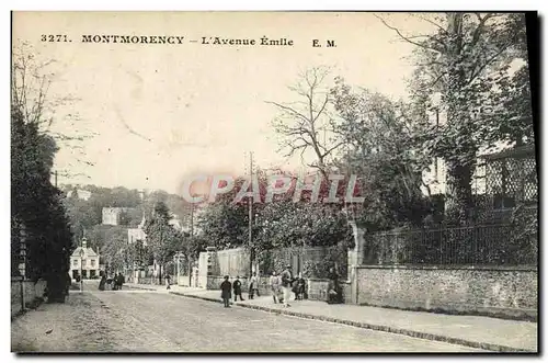 Cartes postales Montmorency L&#39Avenue Emile