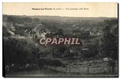 Cartes postales Magny en Vexin Vue generale cote Nord