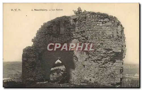 Cartes postales Montlhery Les Ruines