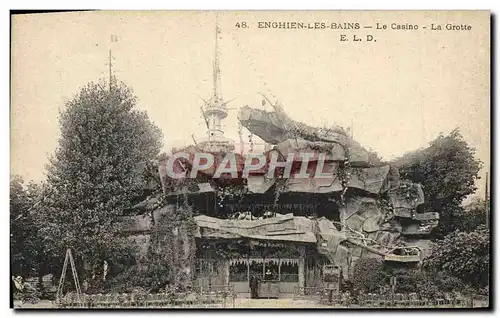 Cartes postales Enghien les Bains Le Casino La Grotte