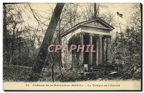 Cartes postales Chateau de la Malmaison Le Temple de l&#39Amour