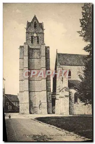 Cartes postales Etampes Eglise Saint Martin d'Etampes
