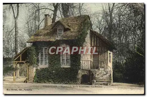 Ansichtskarte AK Versailles Hameau de Marie Antoinette Le boudoir