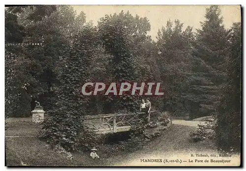 Cartes postales Mandres Le Parc de Beausejour