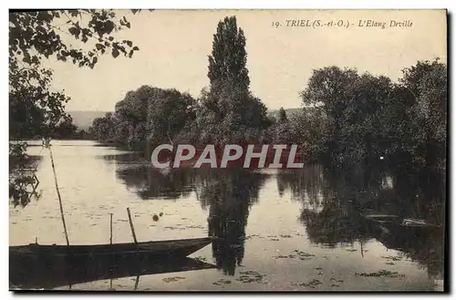 Cartes postales Triel L&#39Etang Deville