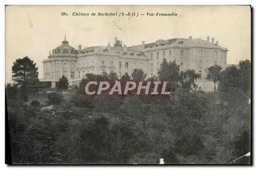 Ansichtskarte AK Chateau de Rocherfort Vue d&#39ensemble