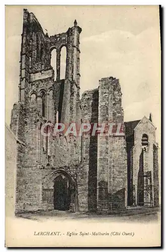 Cartes postales Larchant Eglise Saint Mathurin