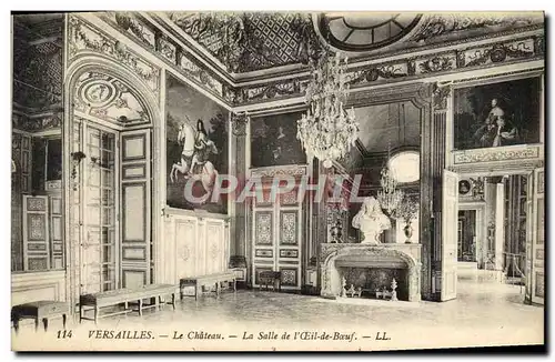 Cartes postales Versailles Le Chateau La Salle De l&#39Oeil de boeuf