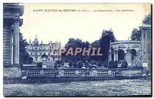 Ansichtskarte AK Saint Martin Du Tertre Le sanatorium Vue exterieure