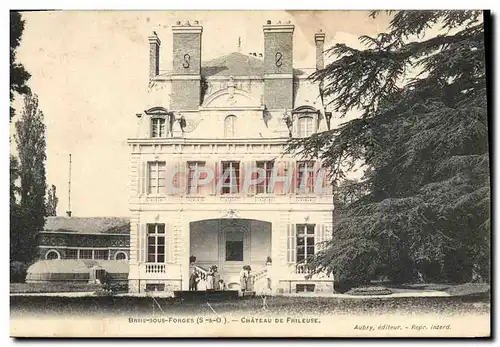 Cartes postales Briis sous Fougeres Chateau de Frileuse