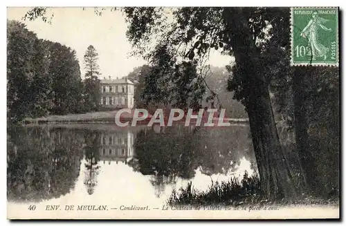 Cartes postales Environs de Meulan Condecourt Le Chateau