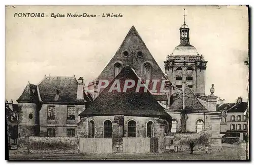 Cartes postales Pontoise Eglise Notre Dame