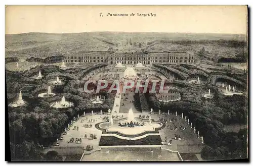 Cartes postales Versailles Panorama